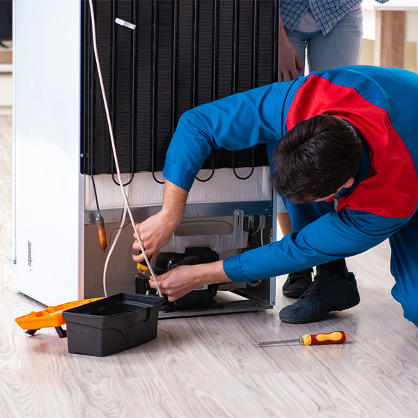 how much do you charge for refrigerator repair services in Manitowoc Rapids Wisconsin